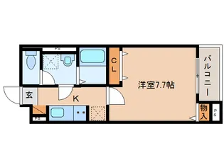 リグノ天理【4階】の間取り