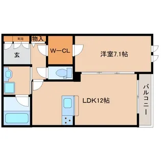 シャーメゾン 杉ケ町【3階】の間取り