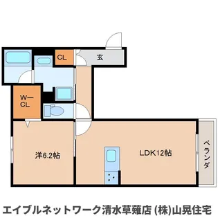 アルベレータ【203号室】の間取り