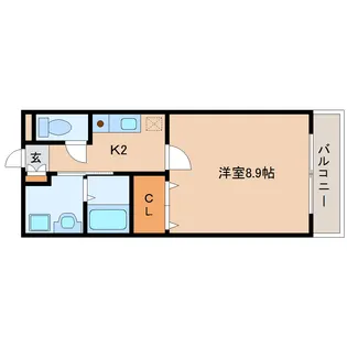 奈良県生駒市辻町【マンション】の間取り