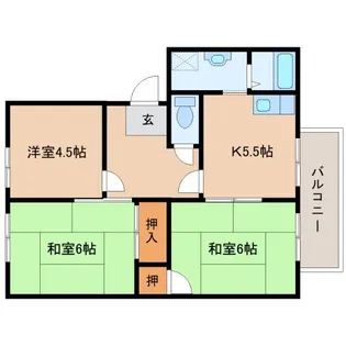 タモサーチA【2階】の間取り