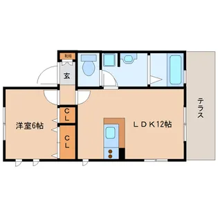 Precious(プレシャス)【1階】の間取り