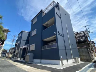 奈良県大和郡山市東岡町【アパート】の外観