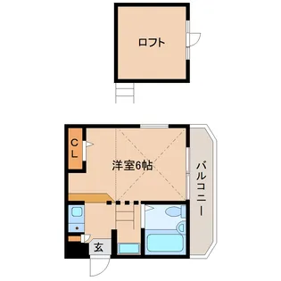 奈良県奈良市西紀寺町【アパート】の間取り