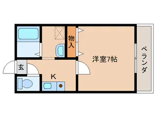 奈良県奈良市菅原町【アパート】の間取り
