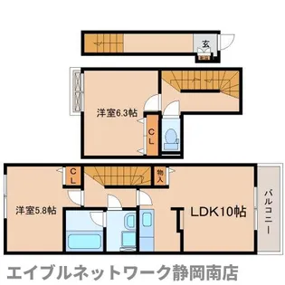 M−PRESENCE(エムプレセンス)【205号室】の間取り