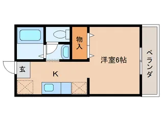 奈良県橿原市新口町【アパート】の間取り