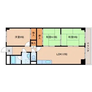 森村第3ビル【3階】の間取り