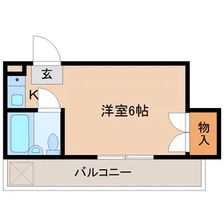 アートハウスなら【1階】の間取り