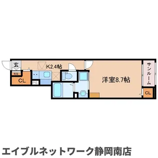 ウィステリア リズム【1階】の間取り