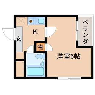 奈良県奈良市学園朝日町【マンション】の間取り