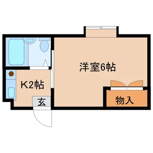 奈良県奈良市鶴舞西町【マンション】の間取り