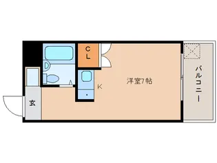 奈良県奈良市大宮町1丁目【マンション】の間取り