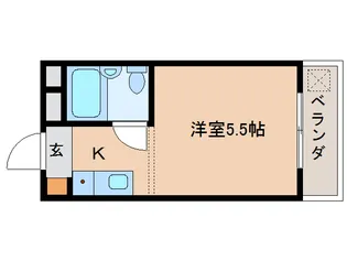 奈良県奈良市西大寺新町1丁目【マンション】の間取り