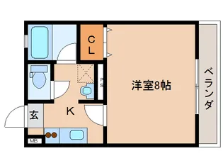 マーキュリー【1階】の間取り