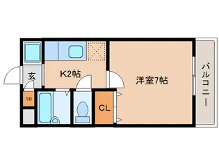 マ・メゾンサカエ【2階】の間取り