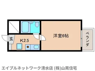 静岡県静岡市清水区江尻台町【マンション】の間取り