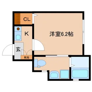Kiyo residence sahogawa【2階】の間取り