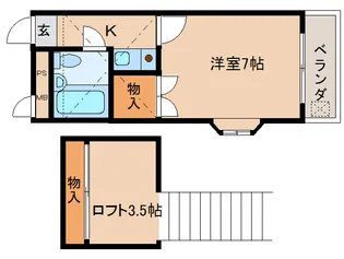 シティエステート南紀寺【2階】の間取り