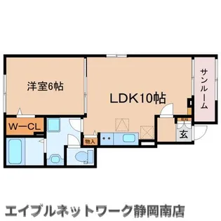 アヴァンス【1階】の間取り