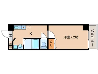 インペリアル奈良大宮【9階】の間取り