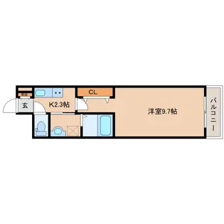 奈良県奈良市大森西町【アパート】の間取り