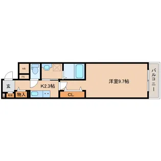 奈良県奈良市大森西町【アパート】の間取り