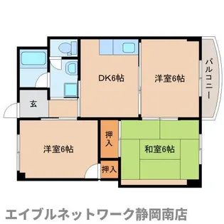 メゾンアルファ【5階】の間取り