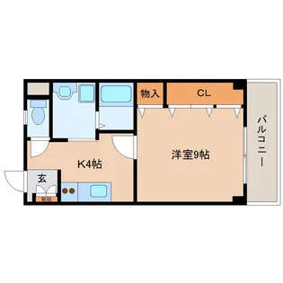 奈良県奈良市三条宮前町【マンション】の間取り