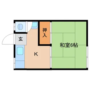 奈良県奈良市芝辻町3丁目【アパート】の間取り