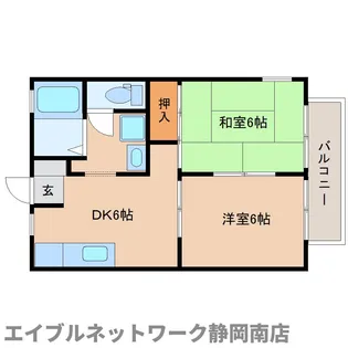 ステラ壱番館【203号室】の間取り
