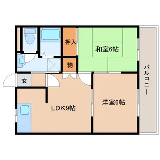 Grandir【2階】の間取り