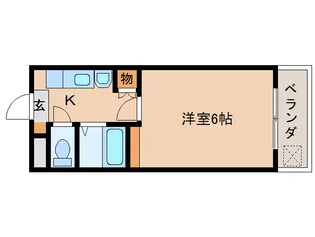 奈良県橿原市小房町【マンション】の間取り