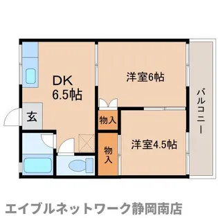 コーポ斉藤【201号室】の間取り