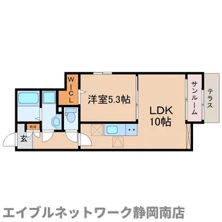 メゾン・ソル【1階】の間取り
