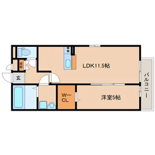 コムアニモ【2階】の間取り