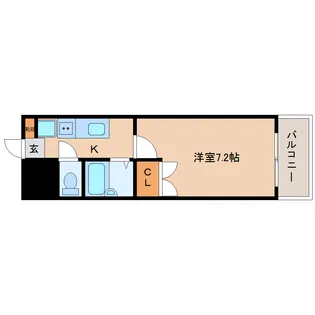 奈良県奈良市餅飯殿町【マンション】の間取り