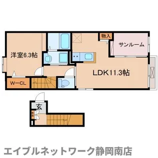 メゾン グランツ【2階】の間取り