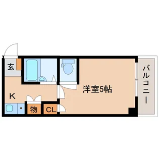 フリューゲル南紀寺【3階】の間取り