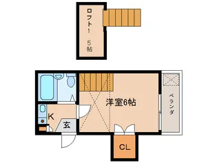 ルミナリエ【2階】の間取り