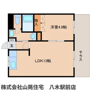 奈良県橿原市木原町【マンション】の間取り