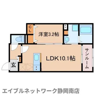 カリーナルナ【1階】の間取り