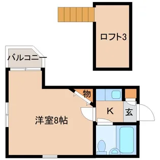 奈良県奈良市西大寺新町2丁目【アパート】の間取り