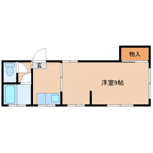 静岡県静岡市清水区江尻東3丁目【アパート】の間取り