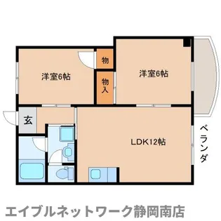 メゾンアルファ【4階】の間取り