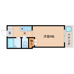 奈良県奈良市あやめ池南1丁目【マンション】の間取り