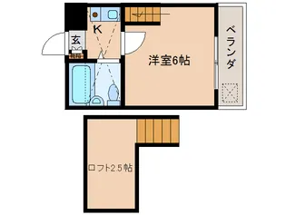 シティパレス奈良町PART−1【2階】の間取り
