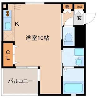 奈良県奈良市今小路町【マンション】の間取り