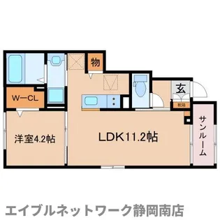 コンフォート【1階】の間取り