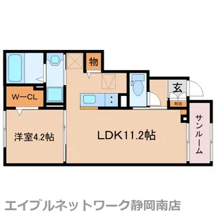 コンフォート【1階】の間取り